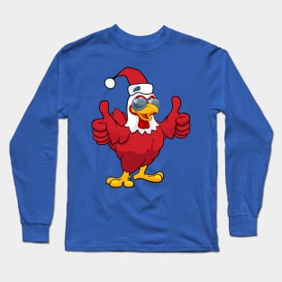 Chicken Christmas Party Long Sleeve T-Shirt